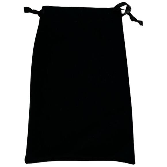 Dolce&Gabbana black microfiber drawstring bag - Picture 3 of 6